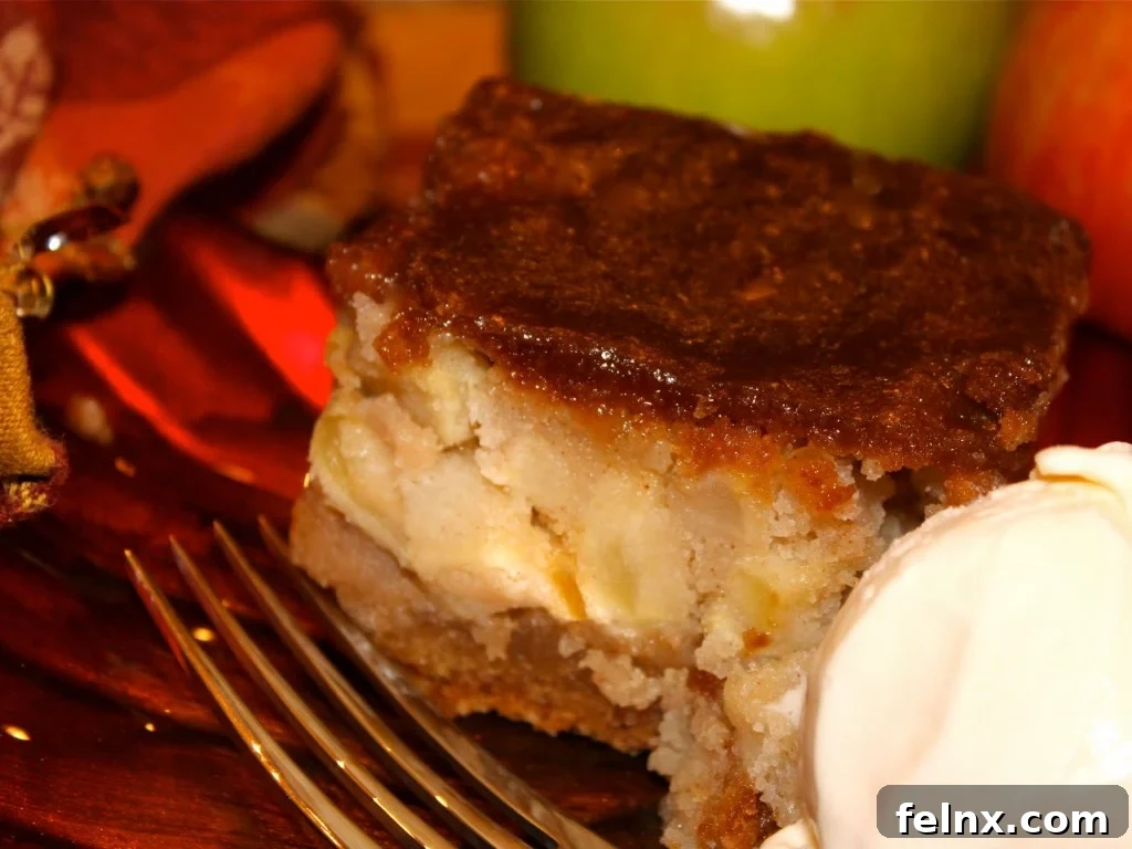 Caramel Glazed Apple Cake