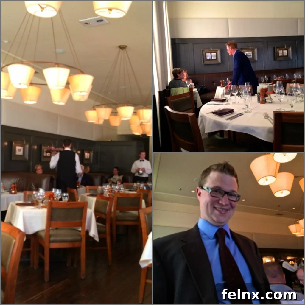 Owner and staff providing exceptional customer service to guests at Hall's