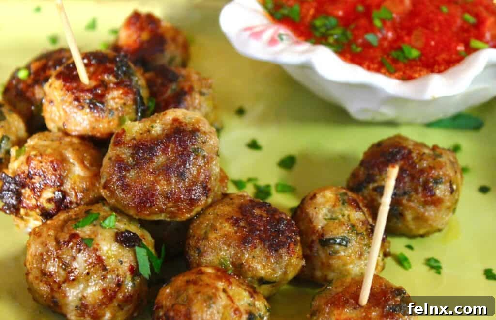 Fresh ingredients for Italian Meatballs