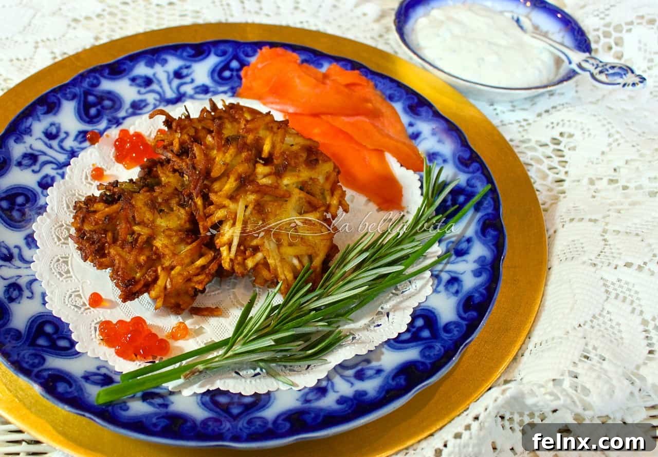 Best Potato Latkes with Italian Herb Yogurt Sauce #MadeWithChobani