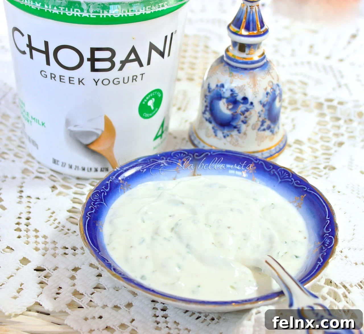 Greek Yogurt for Latkes