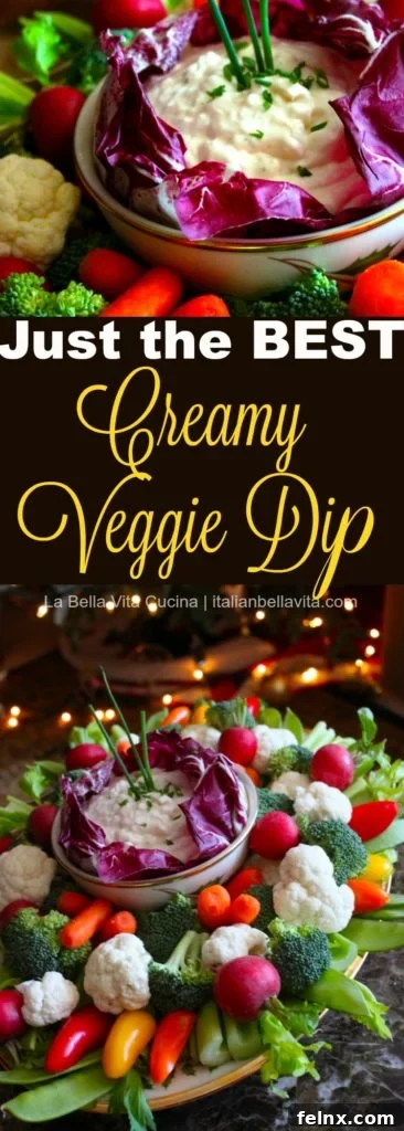 Vegetable and Chip Dip Platter Arrangement