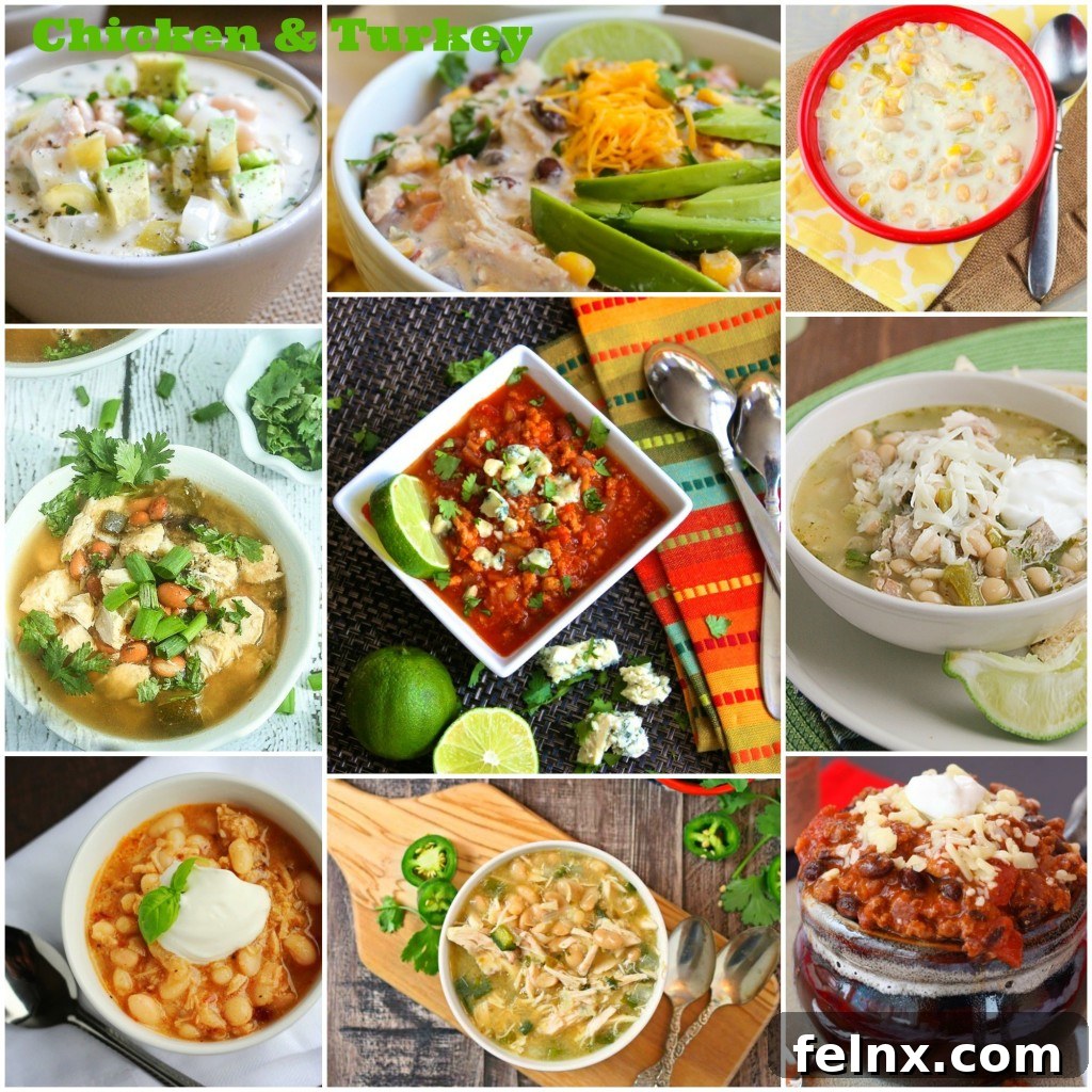 Collection of delicious chili recipes