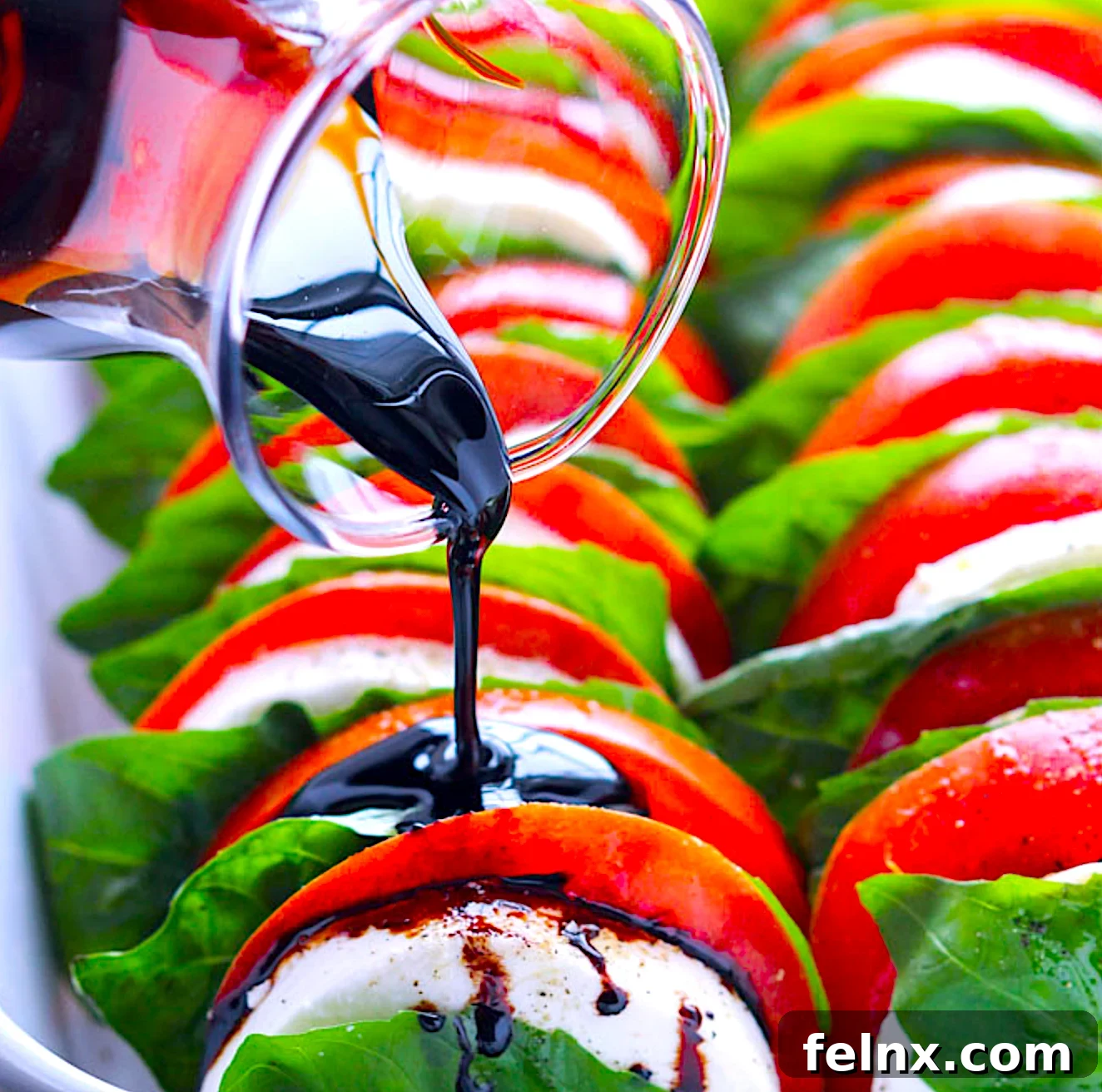 Alternative Tomato Mozzarella Salad