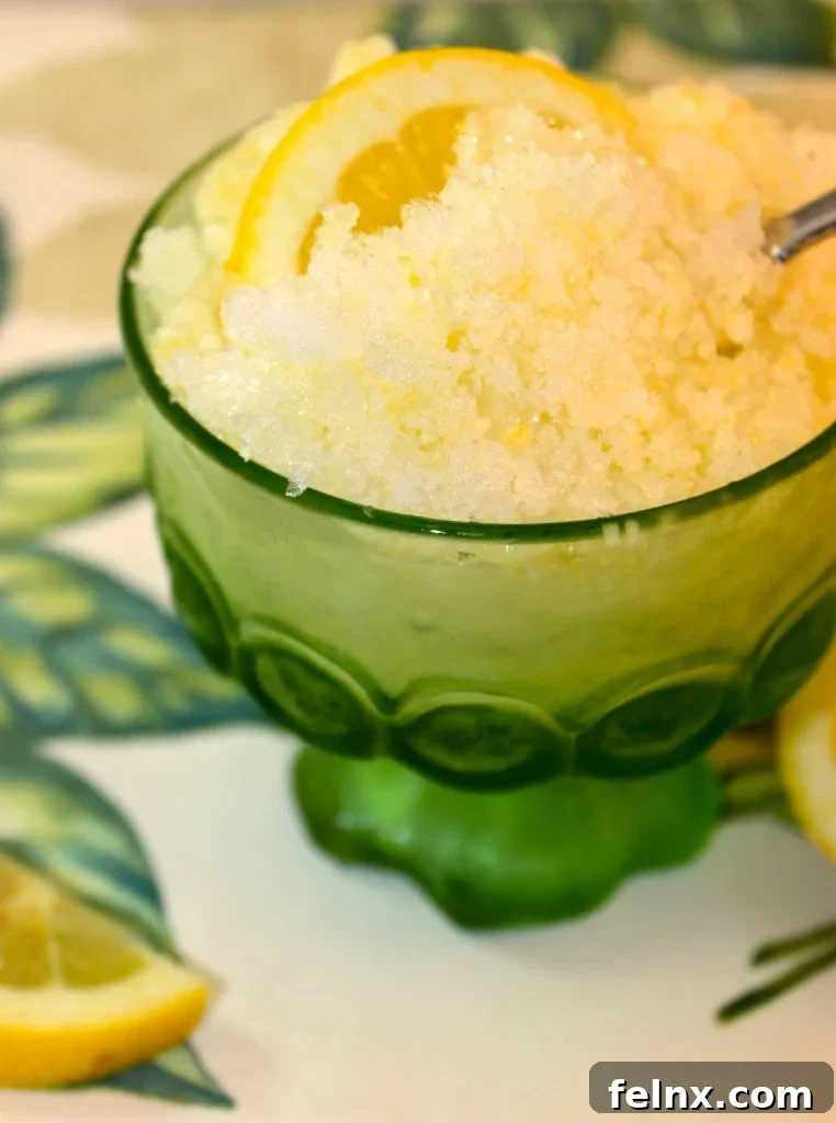 Lemon Granita