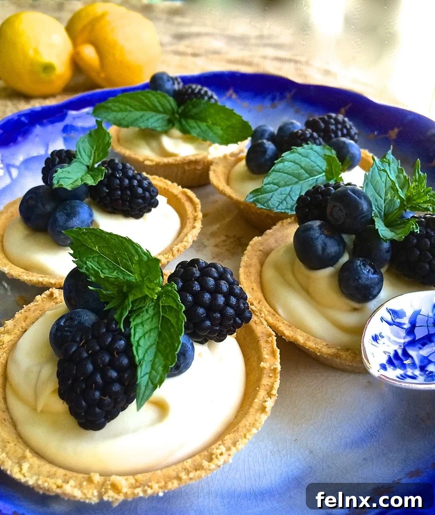 Limoncello Tarts
