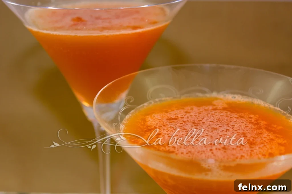Blood Orange Sgroppino