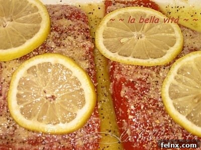 Lemon Garlic Salmon