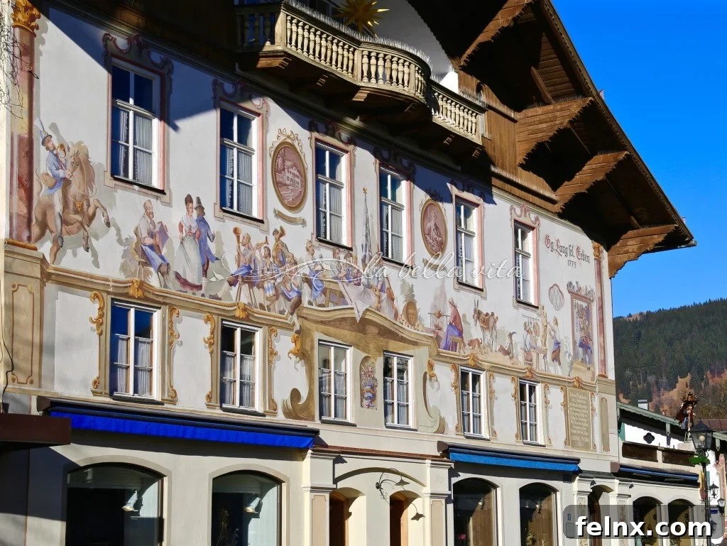 Oberammergau, Bavaria, Germany Home of The Passion Play