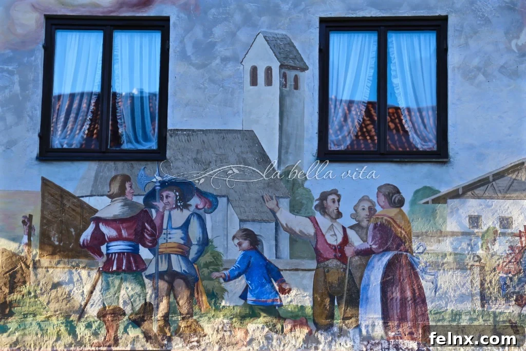 Oberammergau, Bavaria, Germany Home of The Passion Play