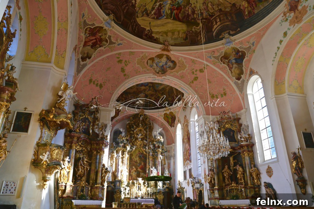 Oberammergau, Bavaria, Germany -- St. Peter and Paul Church