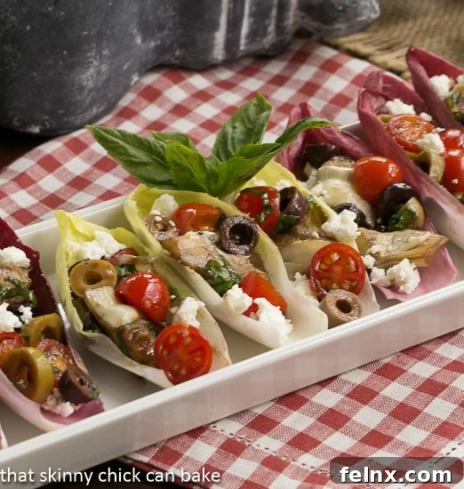 Mediterranean Belgian Endive Boats