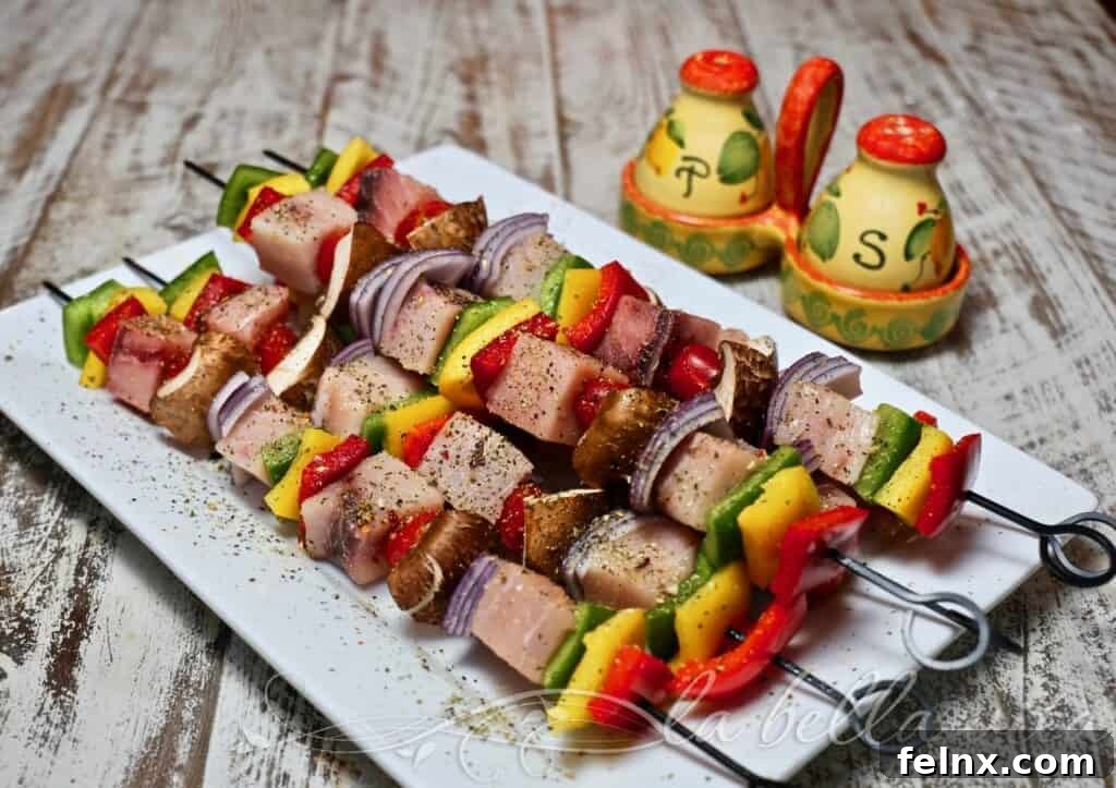 Swordfish Skewers