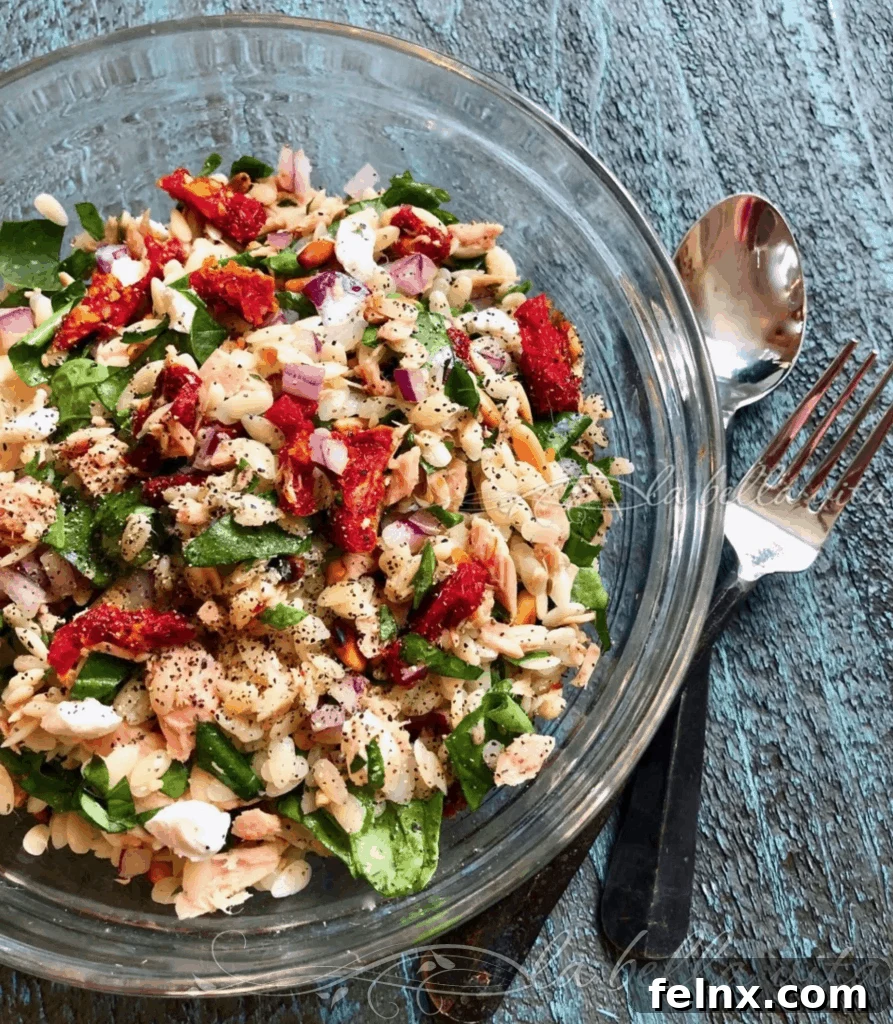 Italian Tuna Pasta Salad