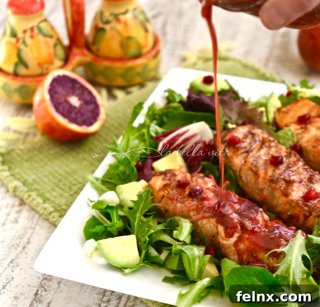Blood Orange and Salmon Salad