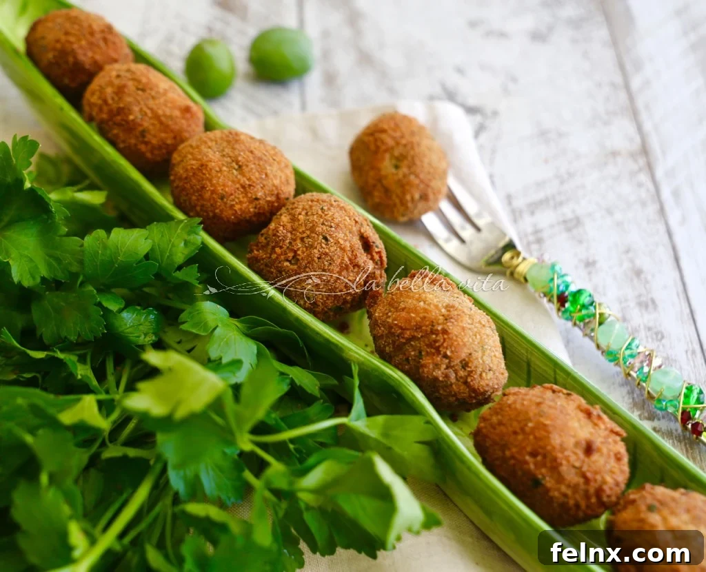 Preparation of Olive all' Ascolana