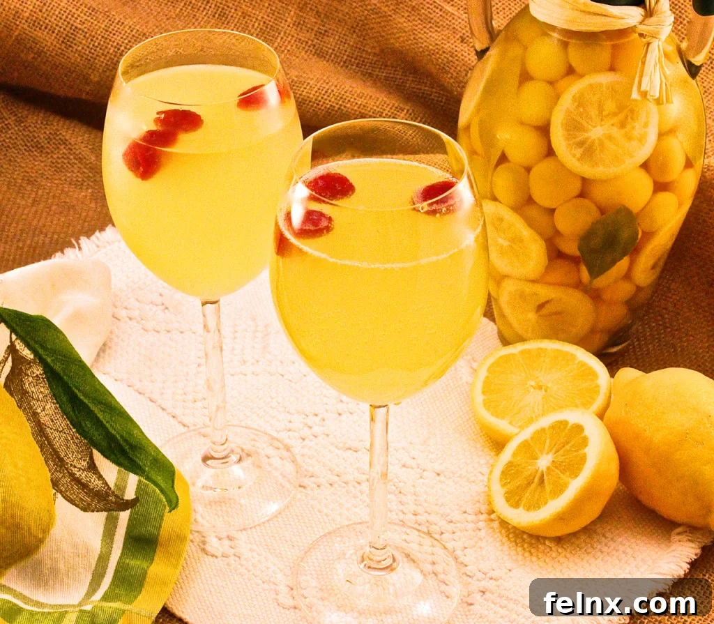 limoncello proscecco