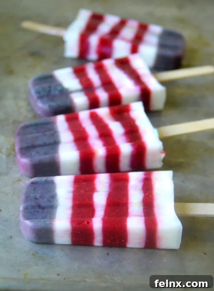 Patriotic Popsicles