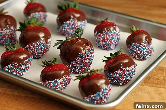 Patriotic Strawberries
