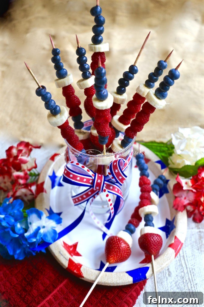 Healthy Patriotic Fruit Recipe