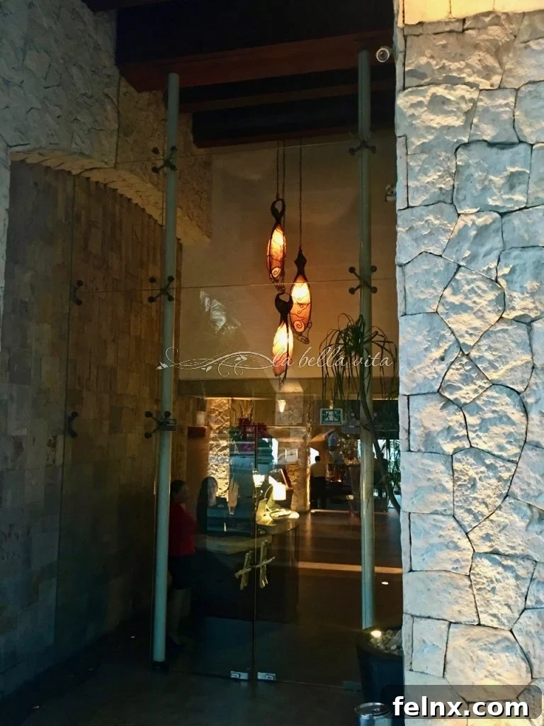 Elegant interior of Harrys Prime Steakhouse in Cancun