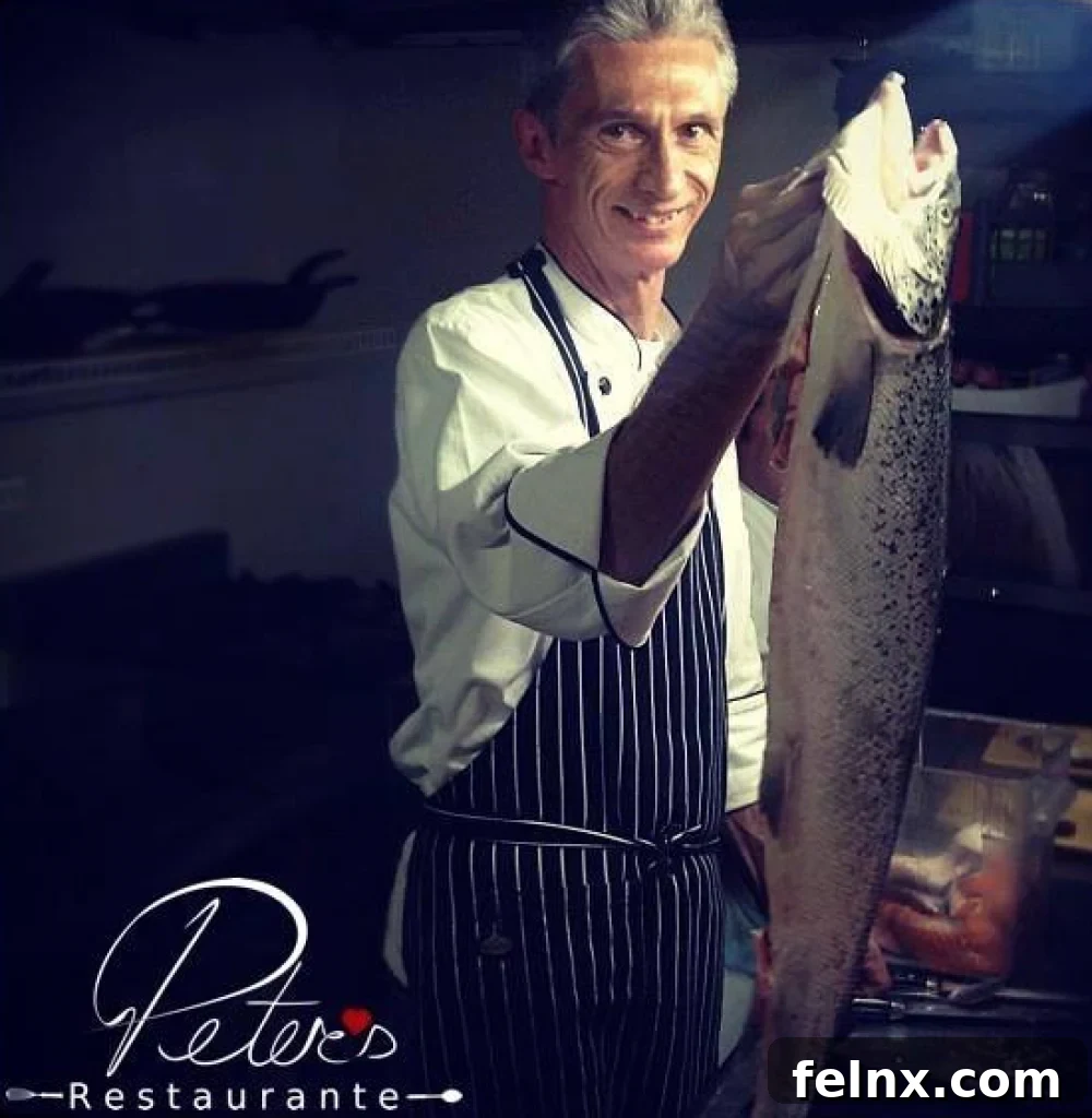 Peter's Restaurante Website Screenshot