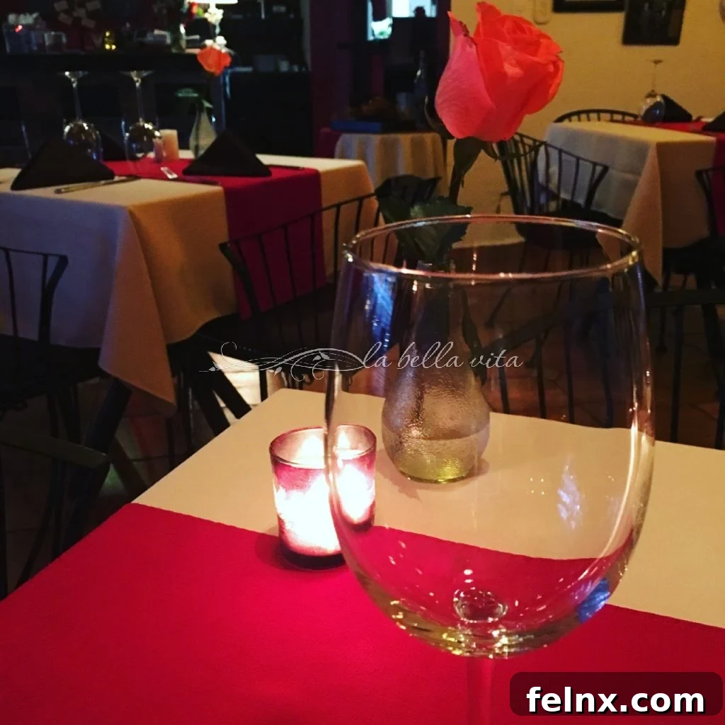 Intimate Dining Atmosphere