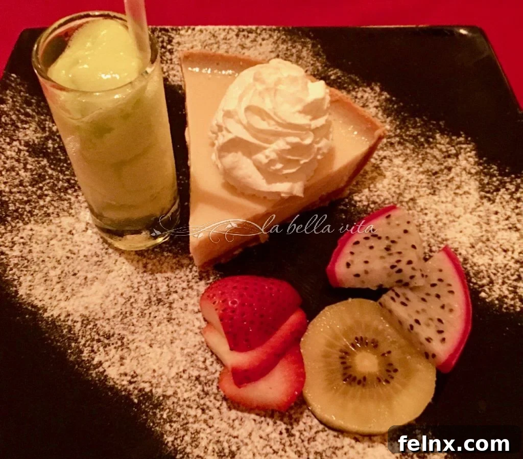 Key Lime Pie with Tequila Sorbet