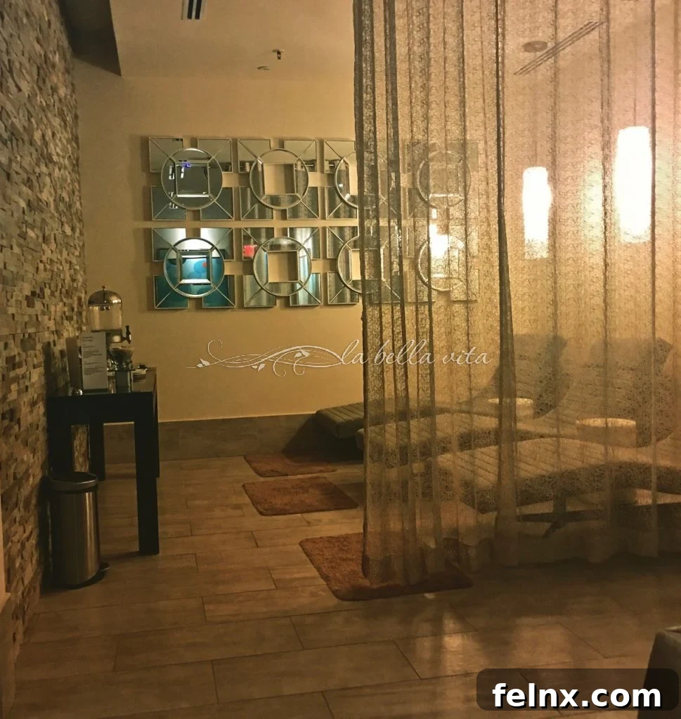 Spa Relaxation Area