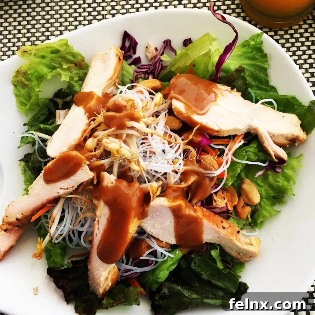 Thai Chicken Salad for Lunch