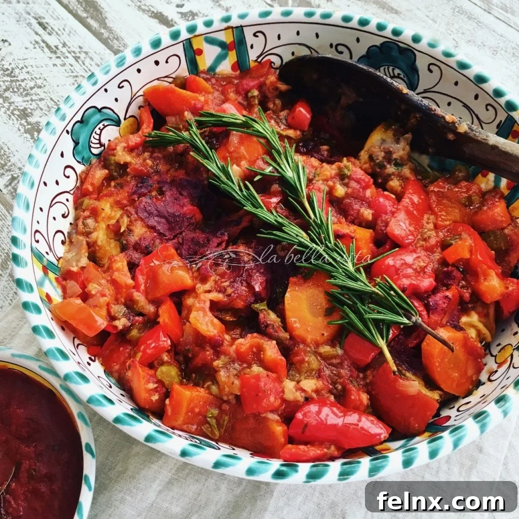 Traditional Chicken Cacciatore - Pollo alla Cacciatore