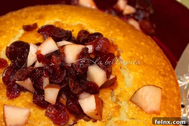 Freshly baked Lemon Polenta Torta