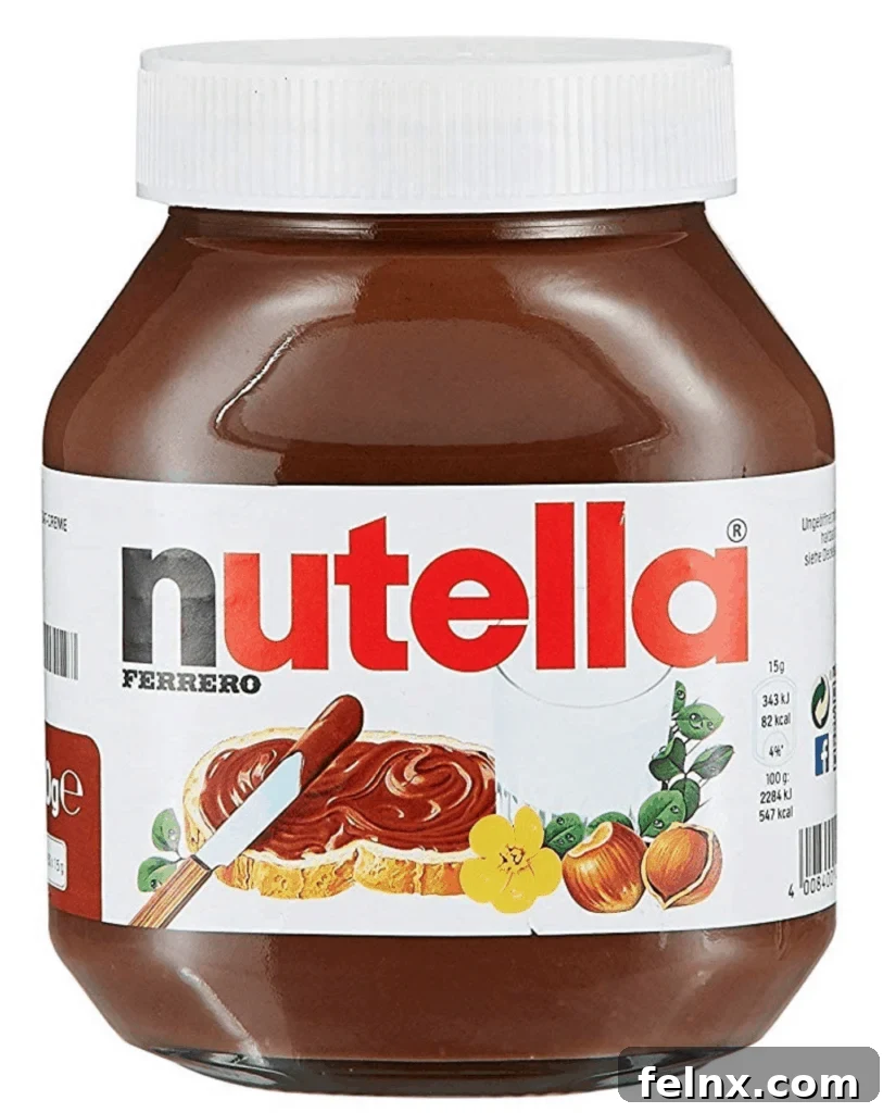 Imported Italian Nutella jar