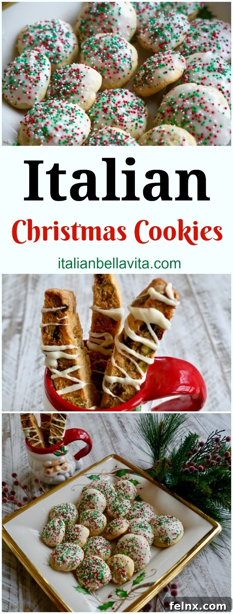 Close up of Ricotta Cookies