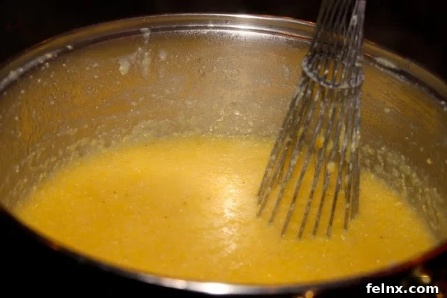 Slicing Polenta for Frying