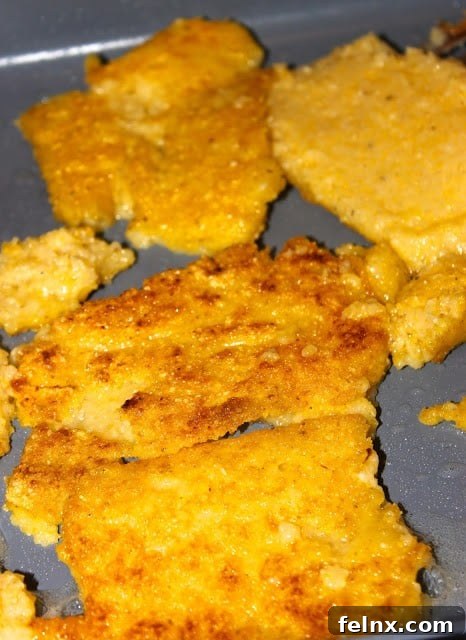 Golden Crispy Polenta