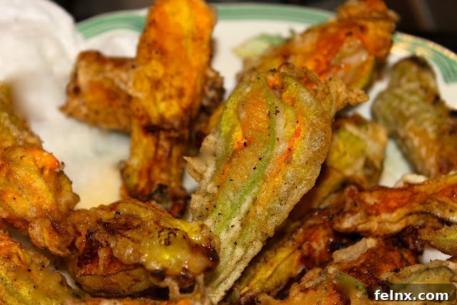 Stuffed Zucchini Blossoms