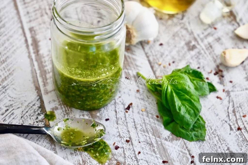 Fresh Basil Vinaigrette