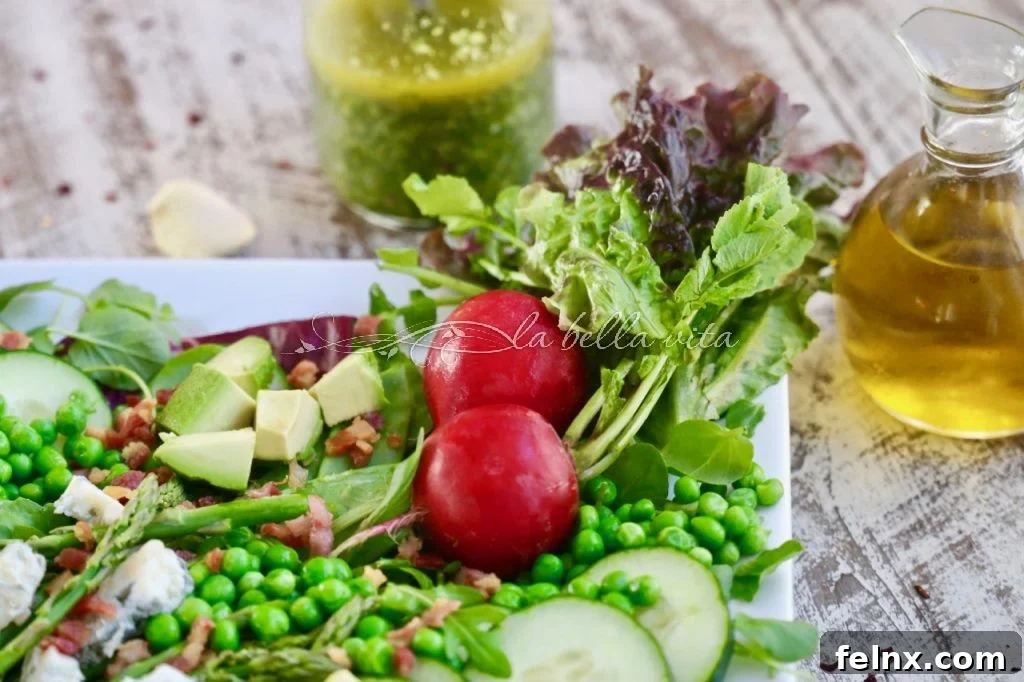 Spring Asparagus and Pea Salad