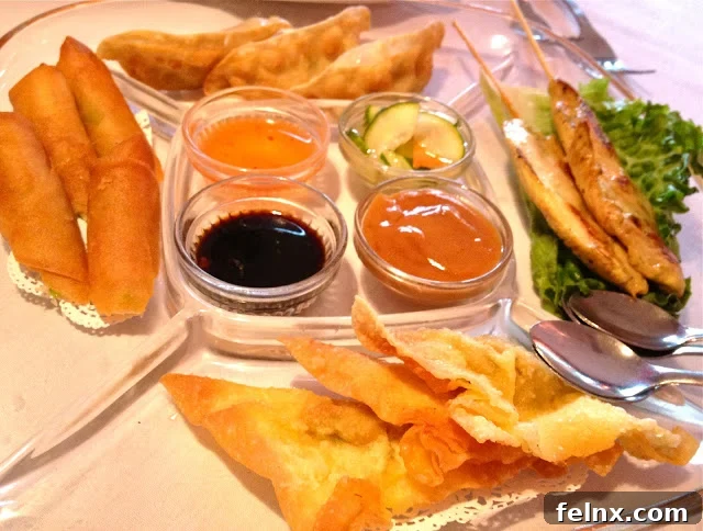 Thai Appetizer Platter