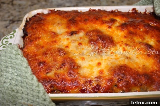 Baked Spaghetti Pie recipe