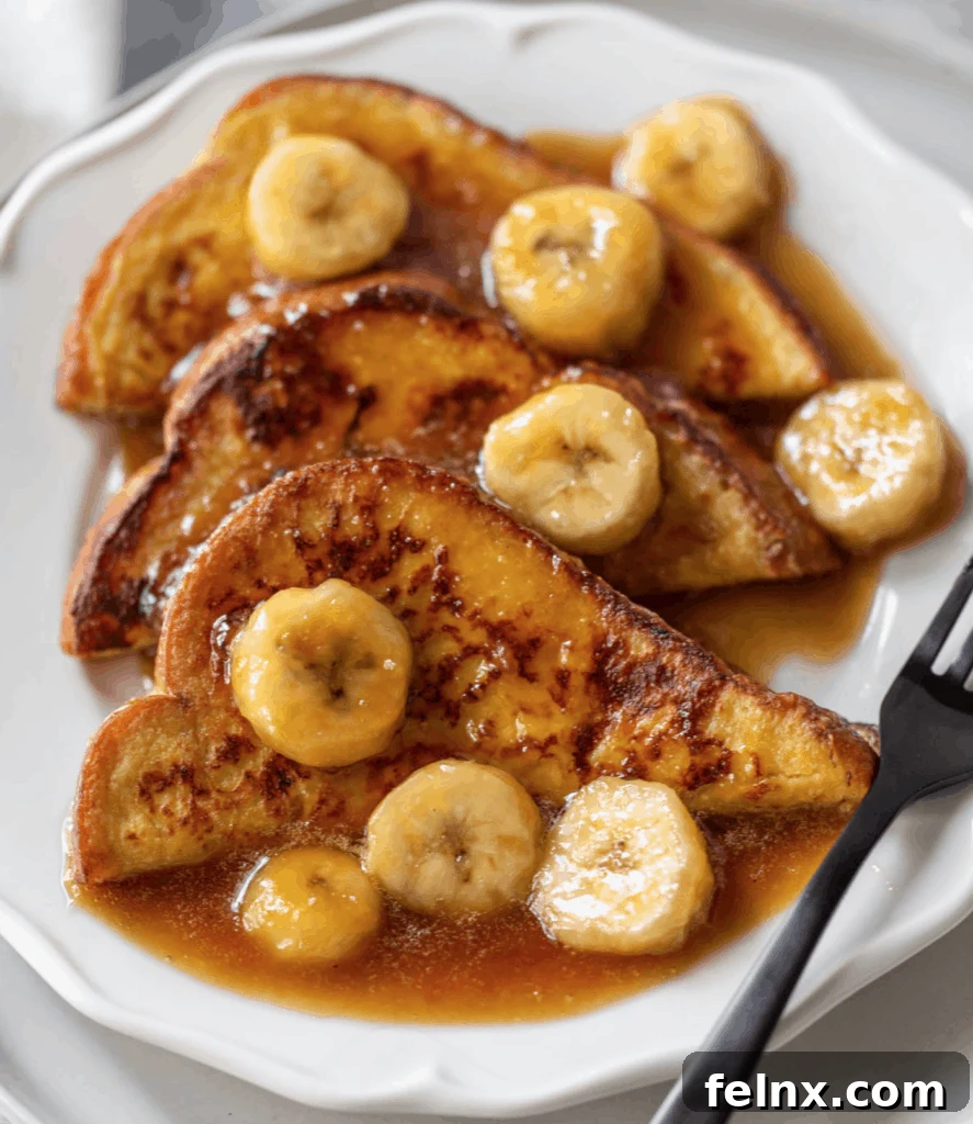 Bananas Foster French Toast