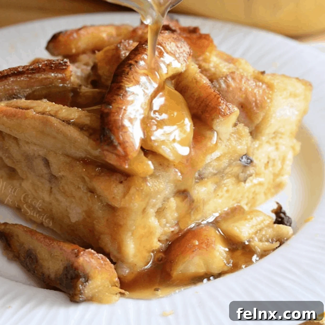 Bananas Foster Bread Pudding