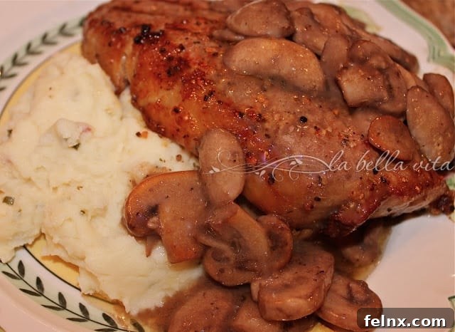 Finished steak and potato dish