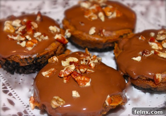 Nutella and Pumpkin Cheesecake Bites