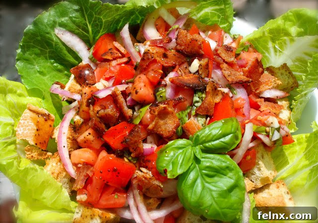 Bacon and Tomato Panzanella