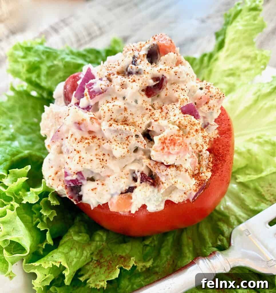 Gourmet Chicken Salad Close-up