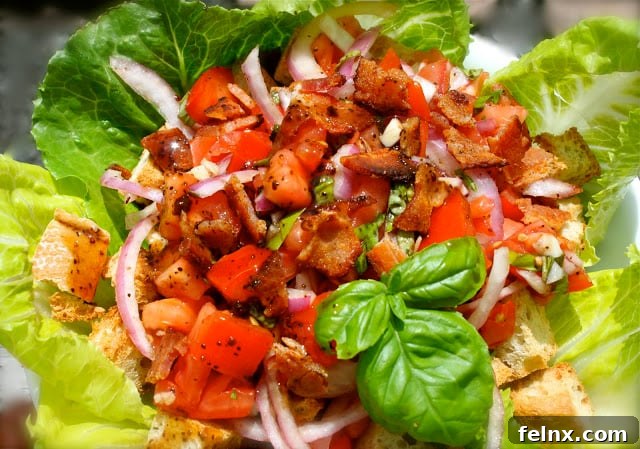 Fresh Ingredients for Panzanella Salad
