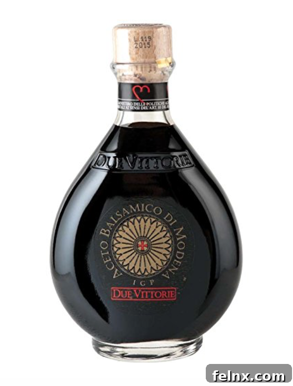 Premium Due Vittorie Oro Gold Balsamic Vinegar from Modena