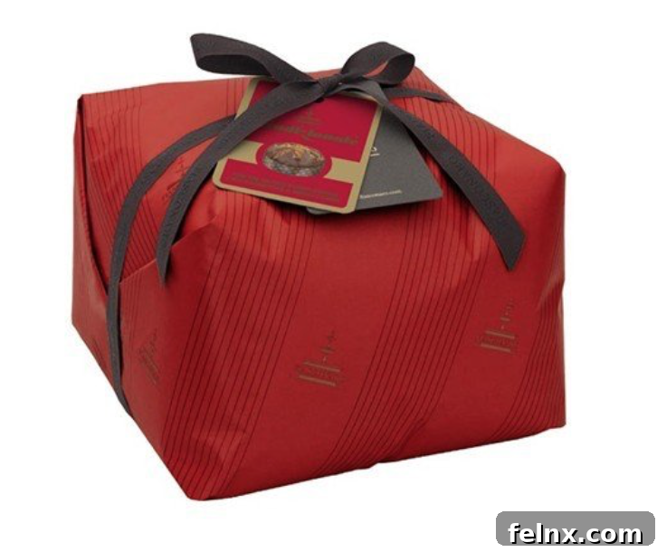 Fiasconaro Traditional Italian Christmas Panettone Cake